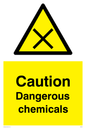 WN5407: Warning Dangerous chemicals