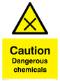 WN5407: Warning Dangerous chemicals
