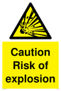 WN5419: Caution Risk of explosion