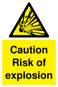 WN5419: Caution Risk of explosion