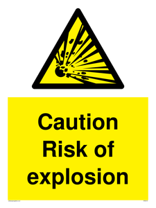 WN5419: Caution Risk of explosion