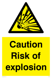 WN5419: Caution Risk of explosion