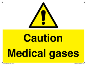 WN5456: Caution Medical gases