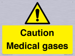 WN5456: Caution Medical gases