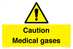WN5456: Caution Medical gases
