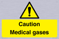 WN5456: Caution Medical gases