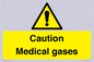 WN5456: Caution Medical gases