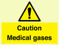 WN5456: Caution Medical gases