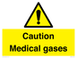 WN5456: Caution Medical gases