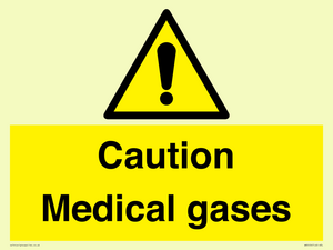 WN5456: Caution Medical gases