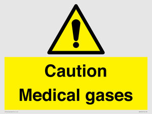 WN5456: Caution Medical gases