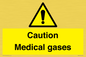 WN5456: Caution Medical gases