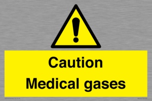 WN5456: Caution Medical gases