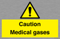 WN5456: Caution Medical gases