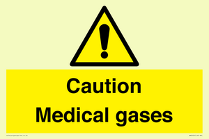 WN5456: Caution Medical gases