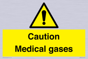 WN5456: Caution Medical gases