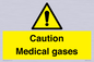 WN5456: Caution Medical gases