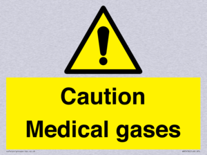 WN5456: Caution Medical gases