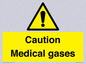 WN5456: Caution Medical gases
