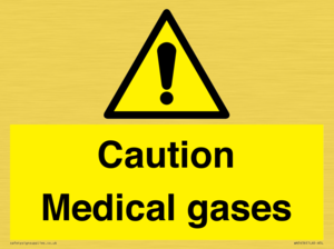 WN5456: Caution Medical gases