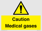 WN5456: Caution Medical gases