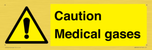 WN5456: Caution Medical gases