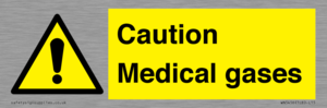 WN5456: Caution Medical gases