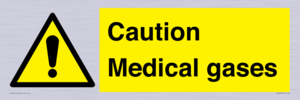 WN5456: Caution Medical gases