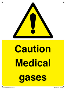 WN5456: Caution Medical gases