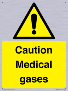 WN5456: Caution Medical gases
