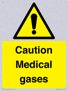 WN5456: Caution Medical gases