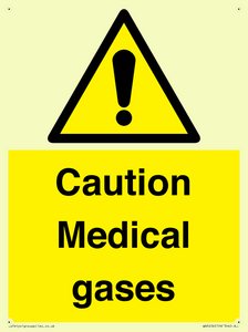 WN5456: Caution Medical gases