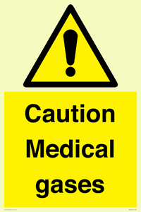 WN5456: Caution Medical gases
