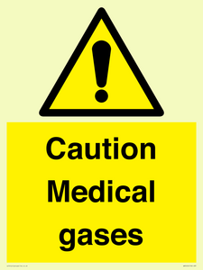 WN5456: Caution Medical gases