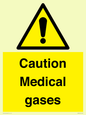 WN5456: Caution Medical gases