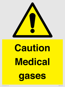 WN5456: Caution Medical gases