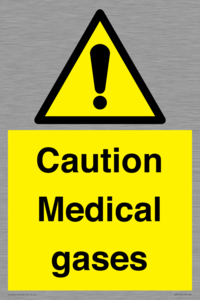 WN5456: Caution Medical gases