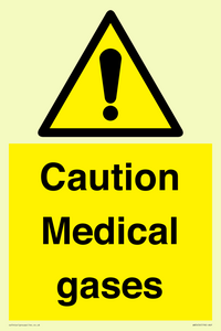 WN5456: Caution Medical gases