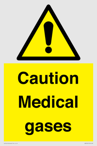 WN5456: Caution Medical gases