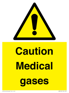 WN5456: Caution Medical gases