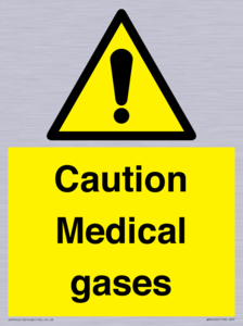 WN5456: Caution Medical gases