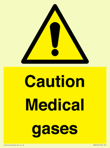 WN5456: Caution Medical gases