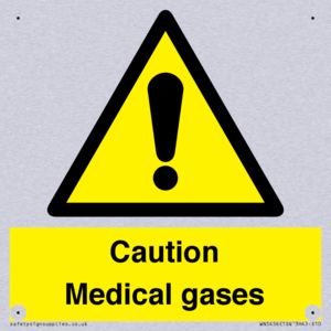 WN5456: Caution Medical gases