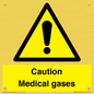 WN5456: Caution Medical gases