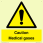 WN5456: Caution Medical gases
