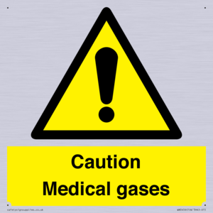 WN5456: Caution Medical gases