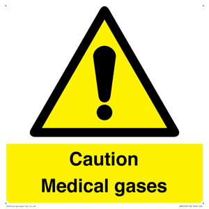 WN5456: Caution Medical gases
