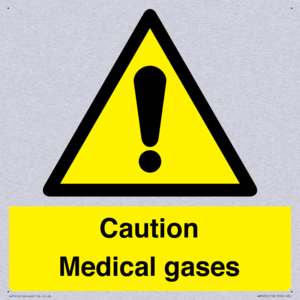 WN5456: Caution Medical gases