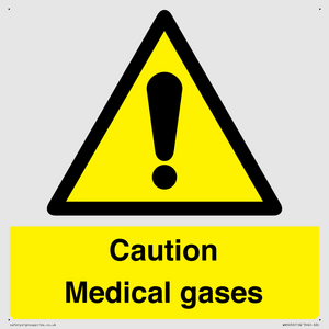 WN5456: Caution Medical gases