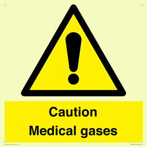 WN5456: Caution Medical gases